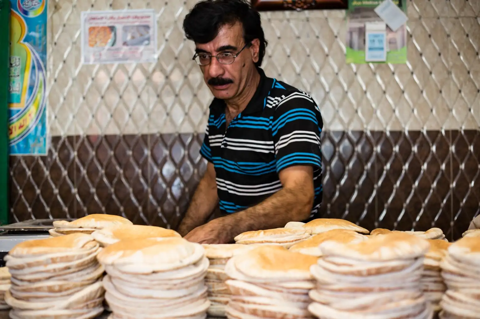Daily demand means daily work for a baker