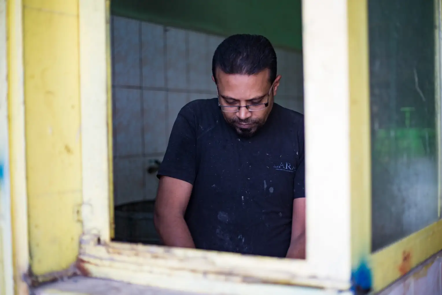 The repeated rhythms of preparation: slaughter, defeather, and butcher